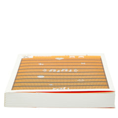 エルメス フォーブル ノート その他文具 ホワイト オレンジ 紙 レディース HERMES 【中古】