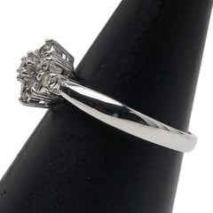 Pt900 プラチナ リング 指輪 レディース 10号 【中古】