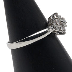 Pt900 プラチナ リング 指輪 レディース 10号 【中古】