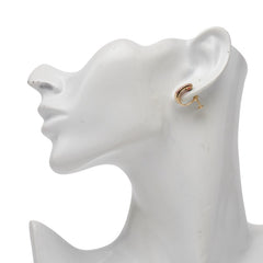 K18YG イエローゴールド ルビー ダイヤ イヤリング レディース 【中古】