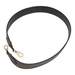 ルイ ヴィトン モノグラム ショルダーストラップ J02288 ブラウン ブラック PVC レザー レディース LOUIS VUITTON 【中古】