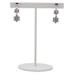 Pt900 プラチナ ダイヤ0.5ct イヤリング レディース 【中古】