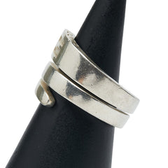 グッチ スネーク スパイラル リング リング 指輪 #10 SV925 シルバー レディース GUCCI 【中古】