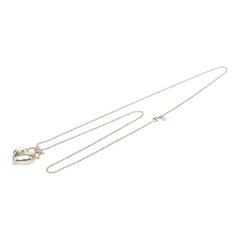 ティファニー ハートロック ネックレス シルバー ゴールド SV925 シルバー K18YG イエローゴールド レディース TIFFANY&Co. 【中古】