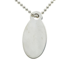 ティファニー リターン トゥ ティファニー オーバルタグ ネックレス SV925 シルバー レディース TIFFANY&Co. 【中古】