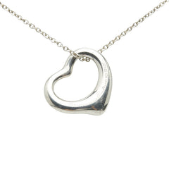 ティファニー オープンハート ネックレス SV925 シルバー レディース TIFFANY&Co. 【中古】