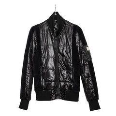 ドルチェアンドガッバーナ コーデュロイ 中綿 ブルゾン サイズ44 ブラック ナイロン コットン メンズ DOLCE&GABBANA 【中古】