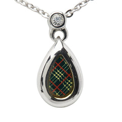 バーバリー ノバチェック ネックレス シルバー ブラック メタル レディース BURBERRY 【中古】