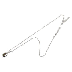 バーバリー ノバチェック ネックレス シルバー ブラック メタル レディース BURBERRY 【中古】