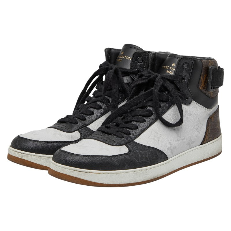 ルイ ヴィトン モノグラム リヴォリライン スニーカー ハイカット サイズ9 1A44VS ホワイト マルチカラー PVC メンズ LOUIS VUITTON 【中古】