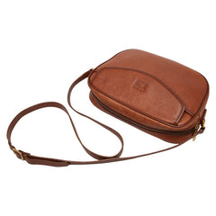 バーバリー ノバチェック シャドーホース ショルダーバッグ ブラウン レザー レディース BURBERRY 【中古】