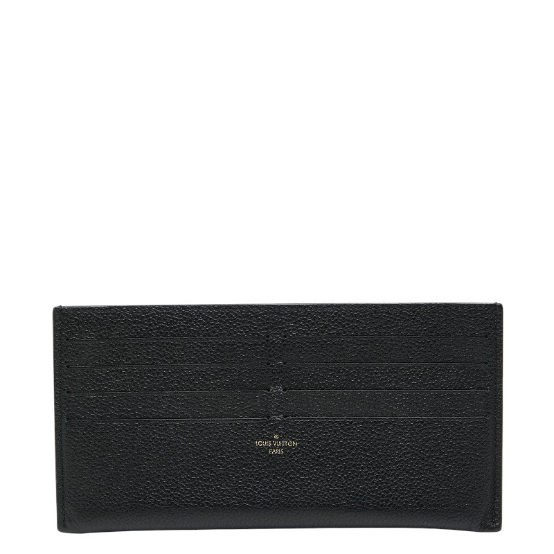 ルイ ヴィトン モノグラム アンプラント ポシェットフェリシー 付属品 カードケース M82477 ノワール ブラック レザー レディース LOUIS VUITTON 【中古】