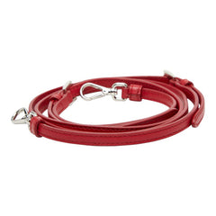 プラダ ショルダーストラップ レッド レザー レディース PRADA 【中古】