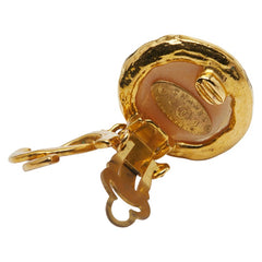 シャネル ココマーク パール イヤリング ゴールド メッキ レディース CHANEL 【中古】