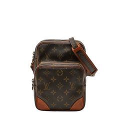 ルイ ヴィトン モノグラム アマゾン 斜め掛け ショルダーバッグ M45236 ブラウン PVC レザー レディース LOUIS VUITTON 【中古】