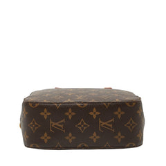 ルイ ヴィトン モノグラム スポンティーニ ハンドバッグ ショルダーバッグ 2WAY M47500 ブラウン PVC レザー レディース LOUIS VUITTON 【中古】