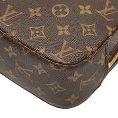 ルイ ヴィトン モノグラム スポンティーニ ハンドバッグ ショルダーバッグ 2WAY M47500 ブラウン PVC レザー レディース LOUIS VUITTON 【中古】