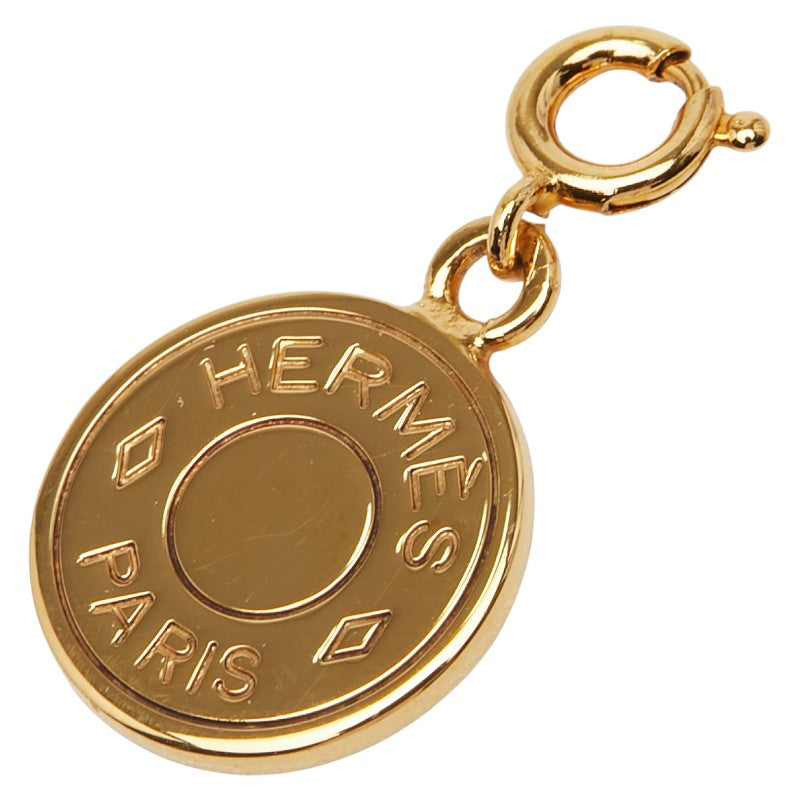 エルメス セリエ ペンダントトップ ゴールド メッキ レディース HERMES 【中古】