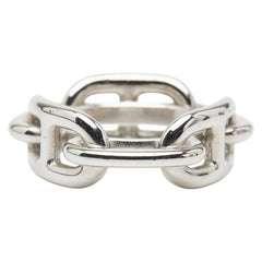 エルメス ルカデ シェーヌダンクル スカーフリング シルバー メタル レディース HERMES 【中古】