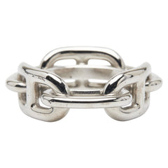 エルメス ルカデ シェーヌダンクル スカーフリング シルバー メタル レディース HERMES 【中古】