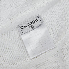 シャネル ヴィンテージ ニット サイズ40 ホワイト レーヨン レディース CHANEL 【中古】
