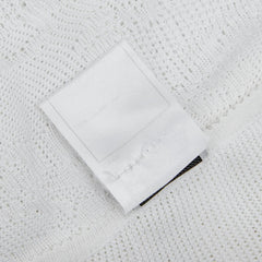 シャネル ヴィンテージ ニット サイズ40 ホワイト レーヨン レディース CHANEL 【中古】