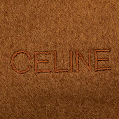 セリーヌ マフラー ブラウン カシミヤ レディース CELINE 【中古】