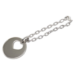 カルティエ ロゴ ハート モチーフ チャーム シルバー メタル レディース CARTIER 【中古】