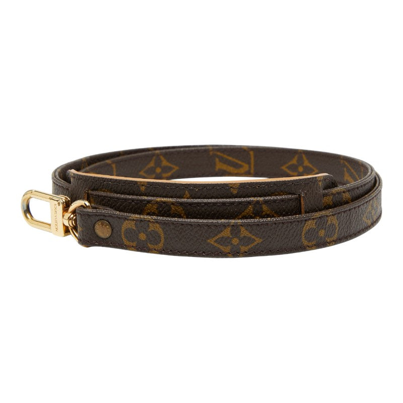 ルイ ヴィトン モノグラム ショルダーストラップ ブラウン PVC レザー レディース LOUIS VUITTON 【中古】