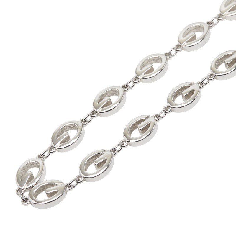 ジバンシー Gロゴ ネックレス シルバー メタル レディース Givenchy 【中古】