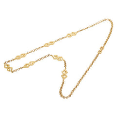 ジバンシー ロゴ モチーフ ネックレス ゴールド メッキ レディース Givenchy 【中古】