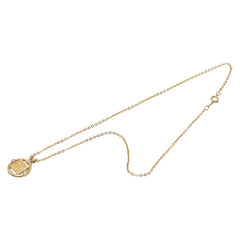 ジバンシー Gロゴ ラインストーン ネックレス ゴールド メッキ レディース Givenchy 【中古】