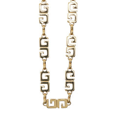 ジバンシー ロゴ チョーカー ネックレス ゴールド メッキ レディース Givenchy 【中古】