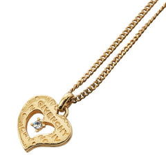 ジバンシー ハート モチーフ ネックレス ゴールド メッキ レディース Givenchy 【中古】