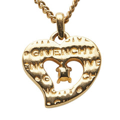 ジバンシー ハート モチーフ ネックレス ゴールド メッキ レディース Givenchy 【中古】