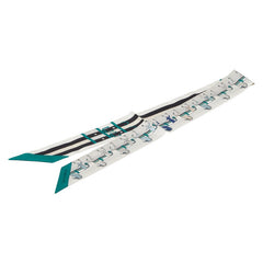 エルメス ツイリー Rocabar スカーフ ホワイト マルチカラー レディース HERMES 【中古】