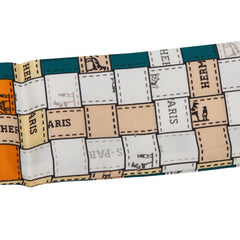 エルメス ツイリー Bolduc au Carre ボルデュック チェック スカーフ マルチカラー レディース HERMES 【中古】