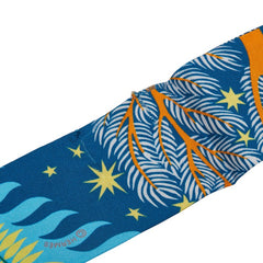 エルメス ツイリー Sous le Charme d'Orphee オルフェウスの魅力に誘われて スカーフ ブルー マルチカラー レディース HERMES 【中古】