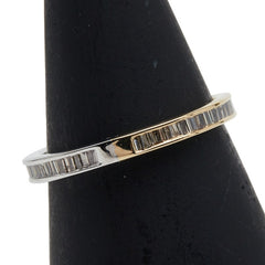 K18 ゴールド ダイヤ0.50ct エタニティリング 指輪 レディース 13号 【中古】