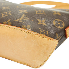 ルイ ヴィトン モノグラム トロター 斜め掛け ショルダーバッグ M51240 ブラウン PVC レザー レディース LOUIS VUITTON 【中古】