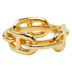 エルメス シェーヌダンクル スカーフリング ゴールド メッキ レディース HERMES 【中古】