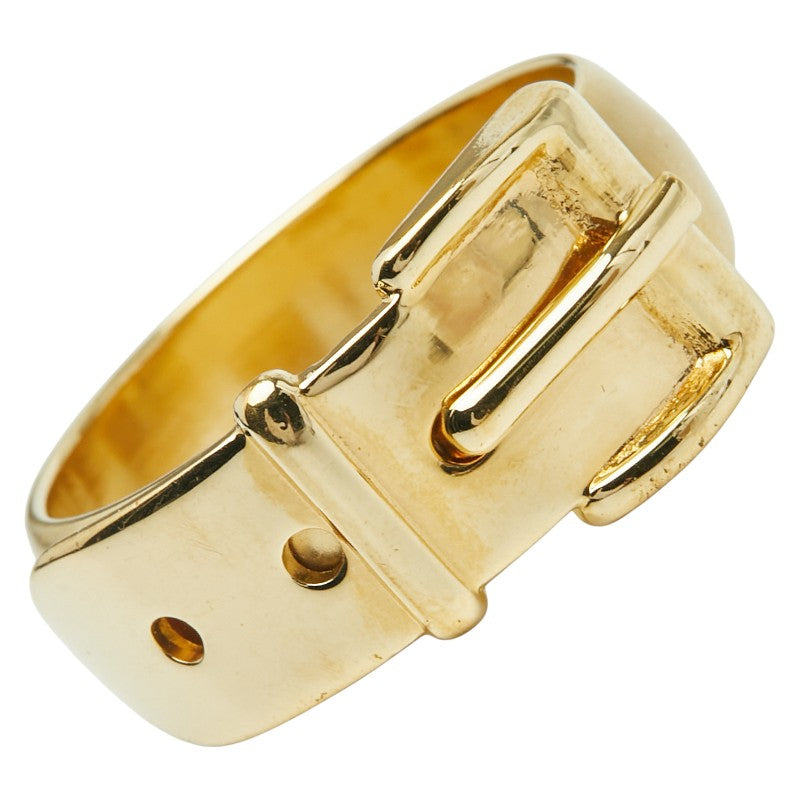 グッチ ベルト モチーフ スカーフリング ゴールド メッキ レディース GUCCI 【中古】