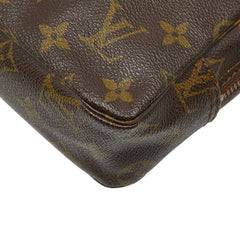 ルイ ヴィトン モノグラム トゥルーストワレット23 セカンドバッグ クラッチバッグ M47524 ブラウン PVC メンズ LOUIS VUITTON 【中古】