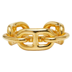 エルメス シェーヌダンクル スカーフリング ゴールド メッキ レディース HERMES 【中古】