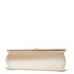 ディオール ディオラマ チェーン ショルダーバッグ ピンク シルバー レザー レディース Dior 【中古】