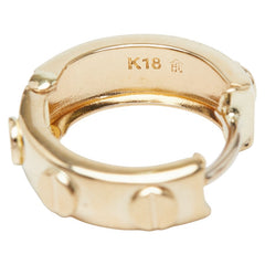 K18YG イエローゴールド ピアス レディース 【中古】