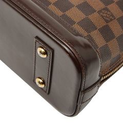 ルイ ヴィトン ダミエ アルマBB ハンドバッグ ショルダーバッグ 2WAY N41221 ブラウン PVC レザー レディース LOUIS VUITTON 【中古】
