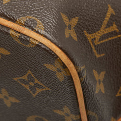 ルイ ヴィトン モノグラム パレルモPM ハンドバッグ ショルダーバッグ 2WAY M40145 ブラウン PVC レザー レディース LOUIS VUITTON 【中古】