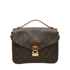 ルイ ヴィトン モノグラム ポシェット メティスMM ハンドバッグ M44875 ブラウン PVC レザー レディース LOUIS VUITTON 【中古】