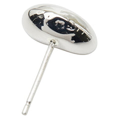 Pt900 プラチナ しずく型モチーフ ピアス レディース 【中古】